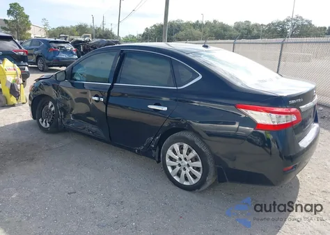 2015 Nissan Sentra Sv z USA, uszkodzony, nr VIN 3N1AB7AP5FL694850